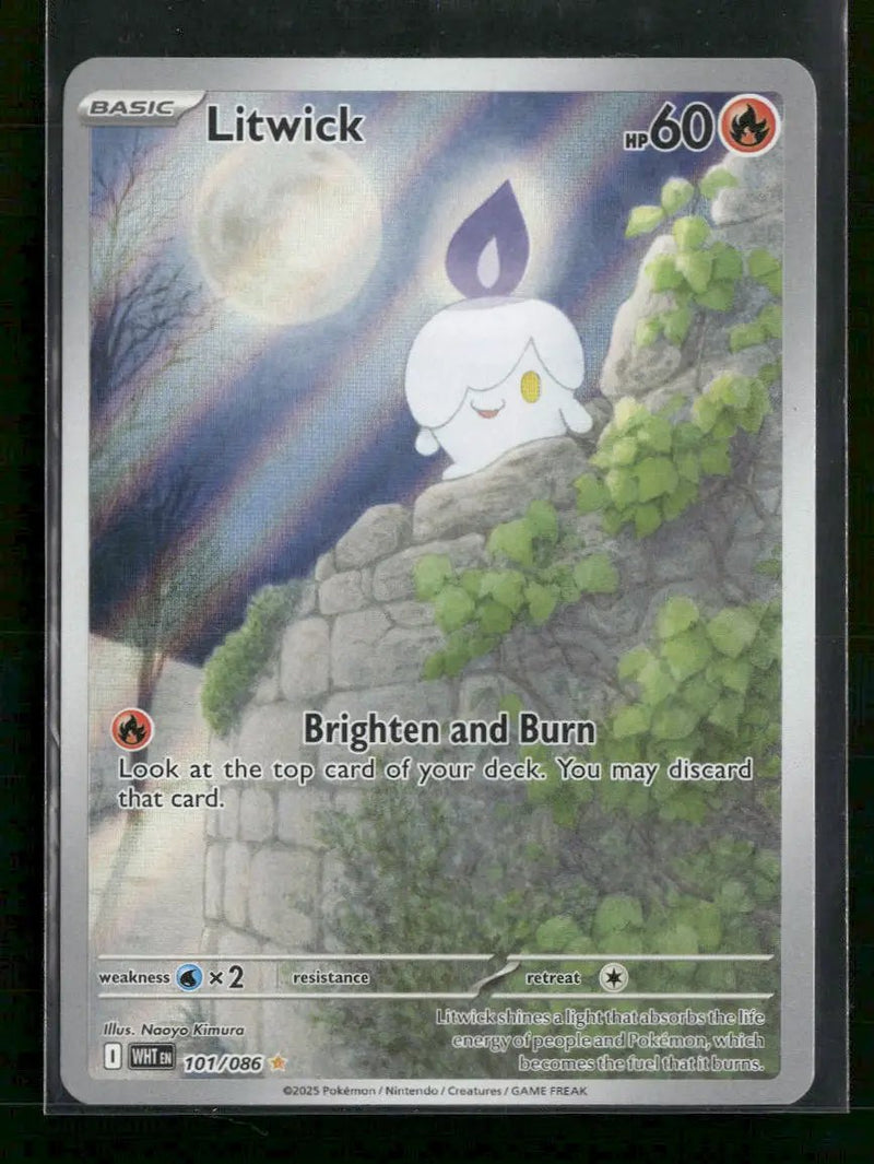 SV: White Flare Litwick #101/086