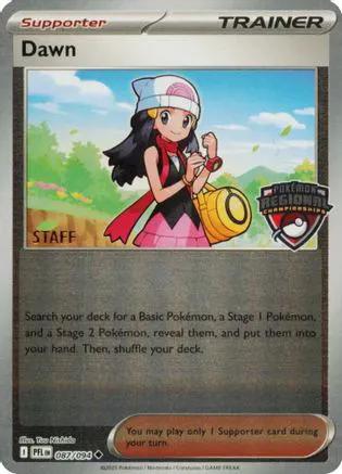 Dawn (Regional Championship) [Staff] 087 - League & Championship Cards Reverse Holofoil