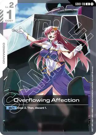 Overflowing Affection (GD01-118) - Starter Deck 09 Destiny Ignition