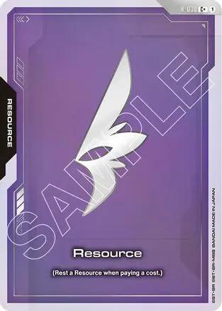 Resource (R-030) (C+) (R-030) - Starter Deck 09 Destiny Ignition Holofoil