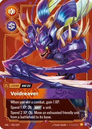Kha'Zix - Voidreaver (201/219) - Unleashed Foil