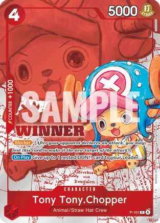 Tony Tony.Chopper (Winner Pack 2026 Vol. 2) (P-101) - One Piece Promotion Cards Foil