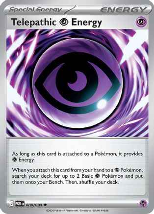 Telepathic Psychic Energy 088 - ME03 Perfect Order Reverse Holofoil