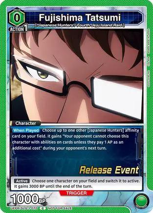 Fujishima Tatsumi (UE17BT/SLG-1-070) - UE17BT SOLO LEVELING Release Event Cards