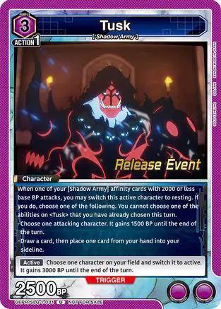 Tusk (UE17BT/SLG-1-031) - UE17BT SOLO LEVELING Release Event Cards