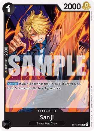 Sanji (OP15-081) (OP15-081) - Adventure on Kami's Island