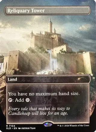 Reliquary Tower (7104) (SLD-7104) - Secret Lair Drop Series Foil
