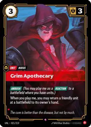 Grim Apothecary (021/219) - Unleashed Foil