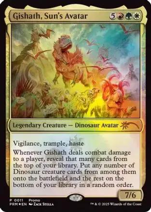 Gishath, Sun's Avatar (MEDIA-011) - Media Promos Foil