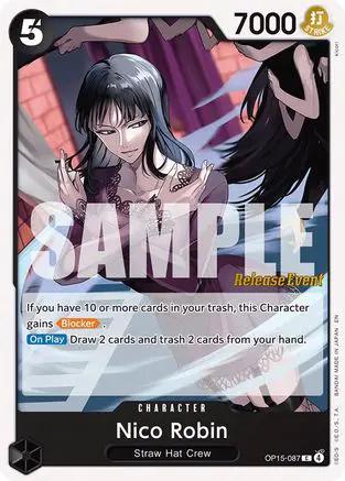 Nico Robin (OP15-087) (OP15-087) - Adventure on Kami's Island Release Event Cards