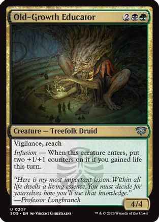 Old-Growth Educator (SOS-207) - Secrets of Strixhaven