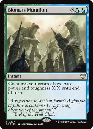 Biomass Mutation (SOC-297) - Commander: Secrets of Strixhaven