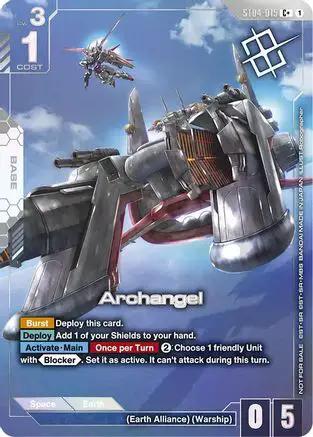 Archangel (Store Tournament Winner Pack 04) (ST04-015) - Gundam Promotional Cards Holofoil