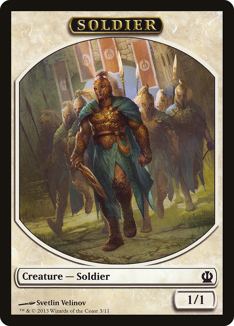 Soldier (THS-003) - Theros Tokens