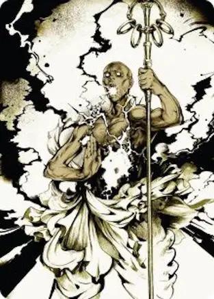 Burst Lightning Art Card (ASSOS-051) - Art Series: Secrets of Strixhaven