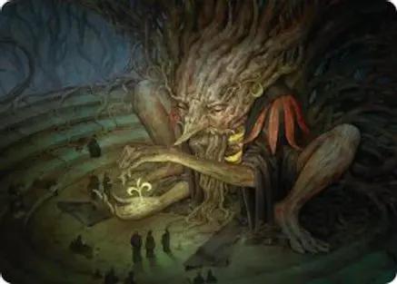 Old-Growth Educator Art Card (ASSOS-020) - Art Series: Secrets of Strixhaven