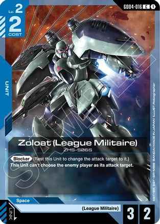 Zoloat (League Militaire) (GD04-016) - Phantom Aria