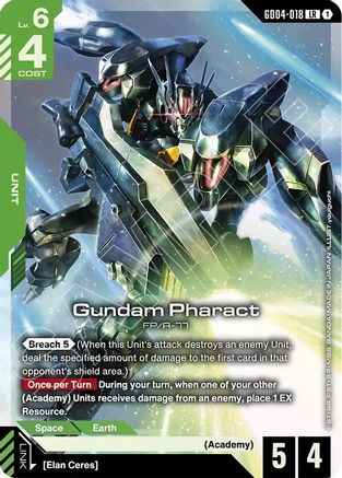 Gundam Pharact (GD04-018) - Phantom Aria Holofoil