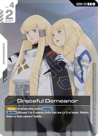 Graceful Demeanor (GD04-117) - Phantom Aria Holofoil