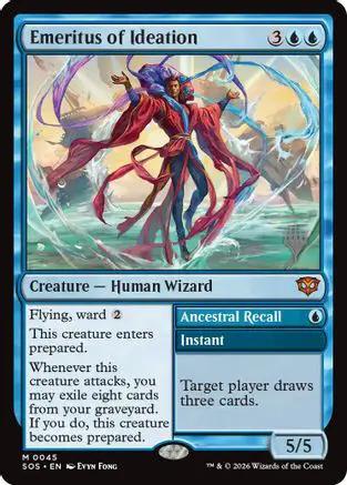 Emeritus of Ideation (PPSOS-045) - Promo Pack: Secrets of Strixhaven