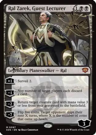 Ral Zarek, Guest Lecturer (PPSOS-097) - Promo Pack: Secrets of Strixhaven