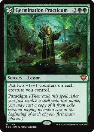 Germination Practicum (PPSOS-149) - Promo Pack: Secrets of Strixhaven Foil