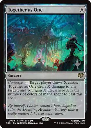 Together as One (PPSOS-004) - Promo Pack: Secrets of Strixhaven