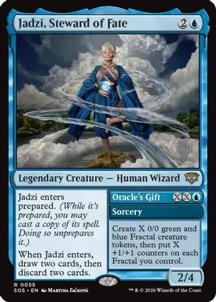 Jadzi, Steward of Fate (PPSOS-055) - Promo Pack: Secrets of Strixhaven Foil