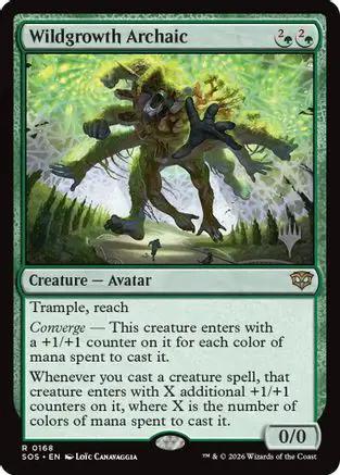 Wildgrowth Archaic (PPSOS-168) - Promo Pack: Secrets of Strixhaven