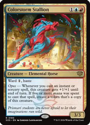 Colorstorm Stallion (PPSOS-180) - Promo Pack: Secrets of Strixhaven