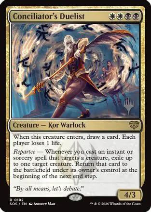 Conciliator's Duelist (PPSOS-182) - Promo Pack: Secrets of Strixhaven