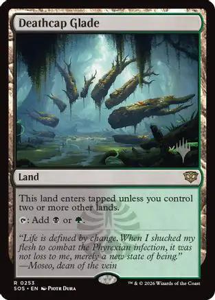 Deathcap Glade (PPSOS-253) - Promo Pack: Secrets of Strixhaven Foil