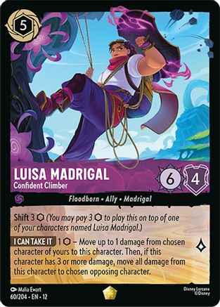 Luisa Madrigal - Confident Climber (60/204) - Wilds Unknown Cold Foil