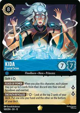 Kida - Crystal Scion (160/204) - Wilds Unknown Cold Foil