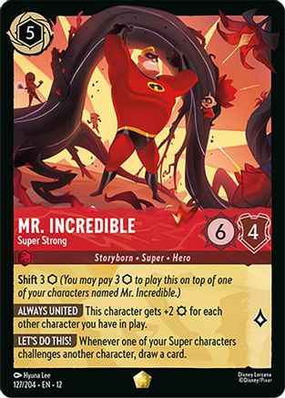 Mr. Incredible - Super Strong (127/204) - Wilds Unknown