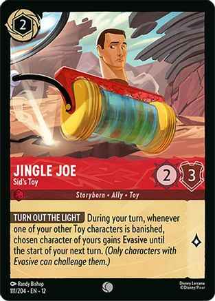 Jingle Joe - Sid's Toy (111/204) - Wilds Unknown Cold Foil