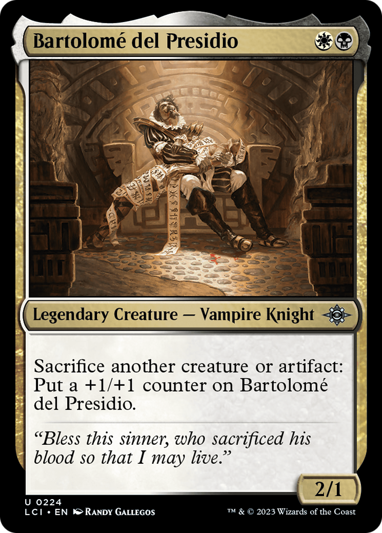 Bartolomé del Presidio (LCI-224) - The Lost Caverns of Ixalan Foil