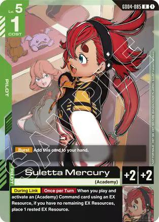 Suletta Mercury (GD04 Release Event) (GD04-085) - Gundam Promotional Cards Holofoil