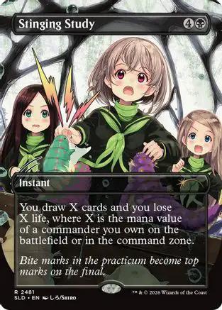 Stinging Study (SLD-2481) - Secret Lair Drop Series Foil