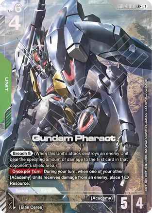 Gundam Pharact (LR+) (GD04-018) - Phantom Aria Holofoil