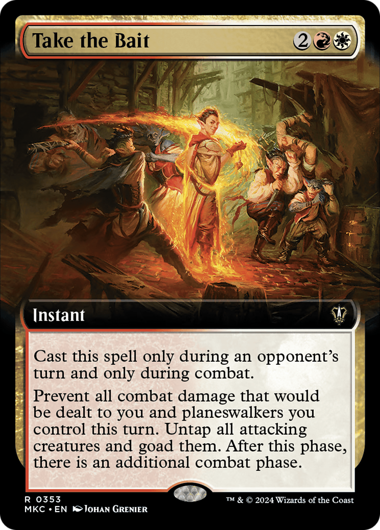 Take the Bait (MKC-353) - Murders at Karlov Manor Commander: (Extended Art)