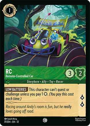 RC - Remote-Controlled Car (77/204) - Wilds Unknown Cold Foil