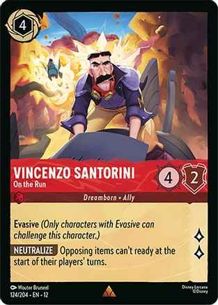 Vincenzo Santorini - On the Run (124/204) - Wilds Unknown