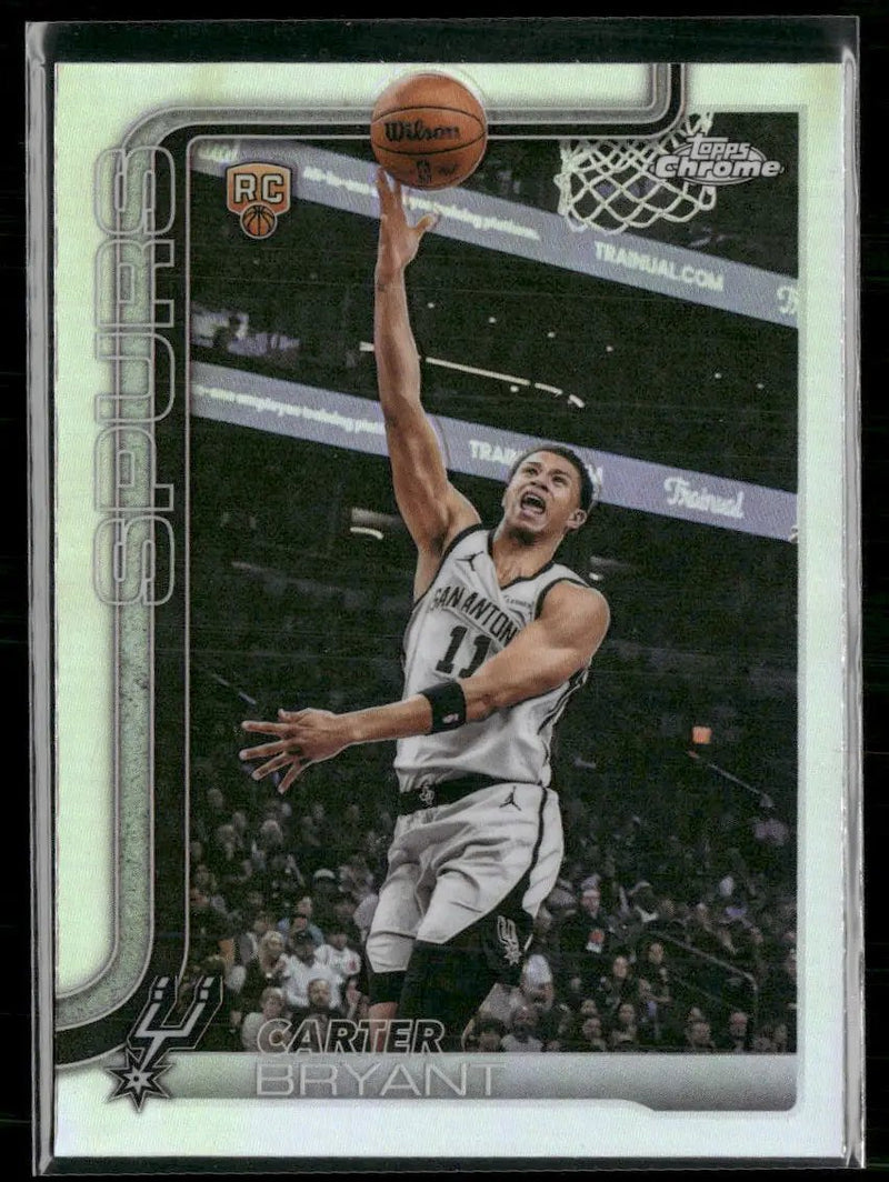 2025-26 Topps Chrome Update Refractor Carter Bryant RC #164