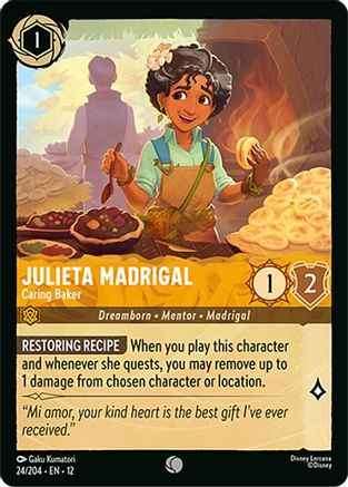 Julieta Madrigal - Caring Baker (24/204) - Wilds Unknown