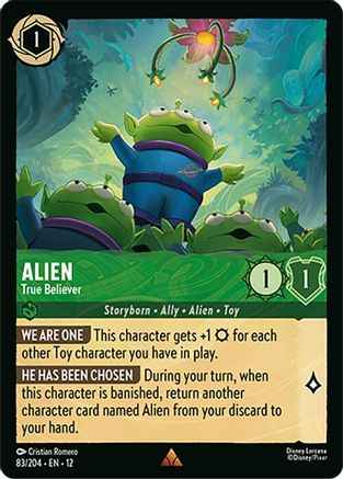 Alien - True Believer (83/204) - Wilds Unknown Cold Foil