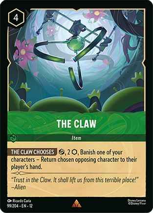 The Claw (99/204) - Wilds Unknown Cold Foil
