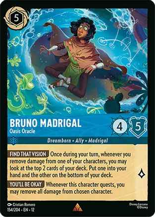 Bruno Madrigal - Oasis Oracle (154/204) - Wilds Unknown