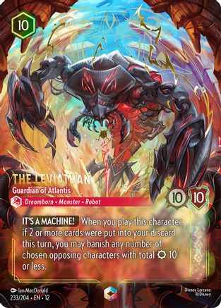 The Leviathan - Guardian of Atlantis (Enchanted) (233/204) - Wilds Unknown Holofoil