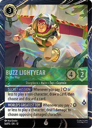 Buzz Lightyear - On the Way (56) - Disney Lorcana Promo Cards Holofoil